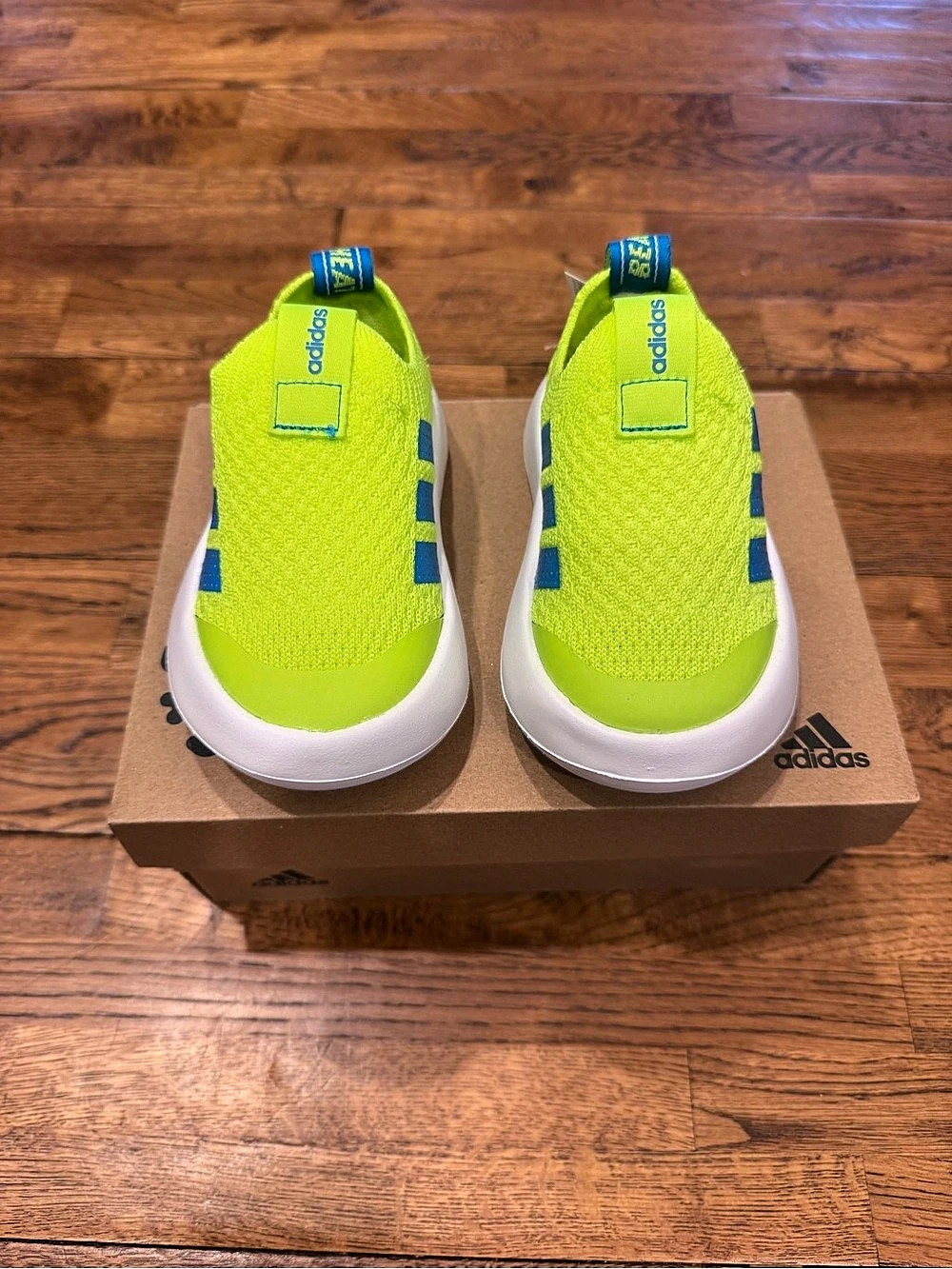 adidas Bubblecomfy I Kids Sneakers Green & Blue